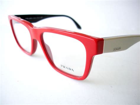 prada frames red|prada prescription eyewear frames.